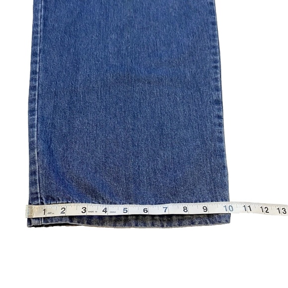 Zana di Women Vintage Blue Jeans Plus Size 26 High Rise Belted Straight Leg NWT - Picture 6 of 16